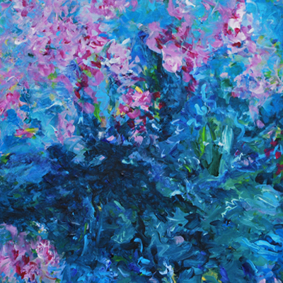 in the garden III, 2016, acrylic on canvas, 60x50cm