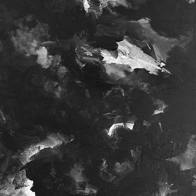 Schwarz auf Weiss IV, 2017, Acryl auf Leinwand, 150x50cm