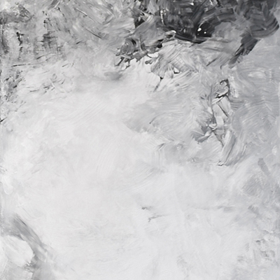 Schwarz auf Weiss V, 2017, Acryl auf Leinwand, 150x50cm